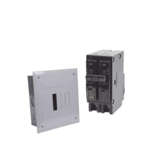 [CHINT_KITC2Q430S] CHINT Kit Centro de Carga 4P para sobreponer con 2 Interruptores Térmicos de 2 Polos, 30Amp 120/240Vca 10kA.