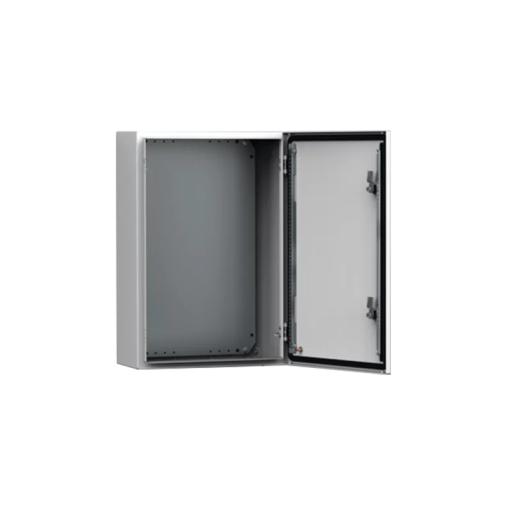 [HOFFMAN_MAS0504026R5] HOFFMAN Gabinete de Uso Exterior NEMA 4/12; IP66; IK10, 500 x 400 x 260 mm, De Acero, Color Gris Claro
