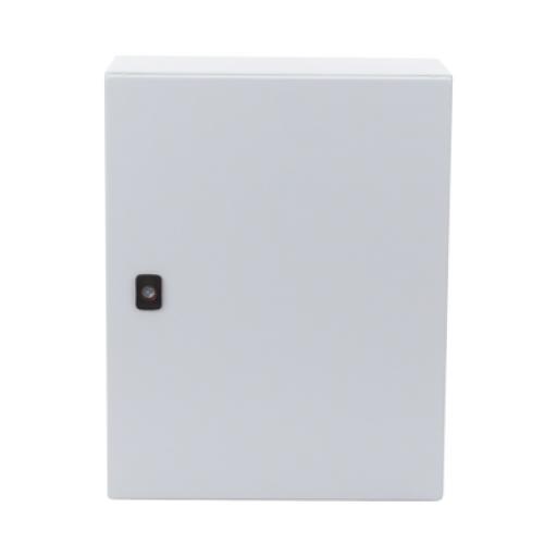 [HOFFMAN_MAS0504026R5] HOFFMAN Gabinete de Uso Exterior NEMA 4/12; IP66; IK10, 500 x 400 x 260 mm, De Acero, Color Gris Claro