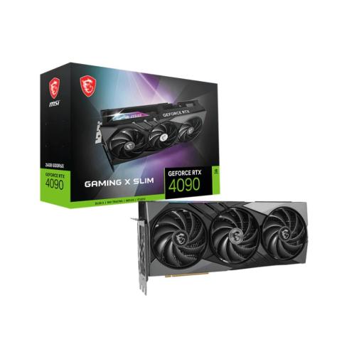 [MSI_RTX 4090 GAMING SLIM 24G] Tarjeta de video MSI NVIDIA GeForce RTX 4090 GAMING SLIM 24GB GDDR6X