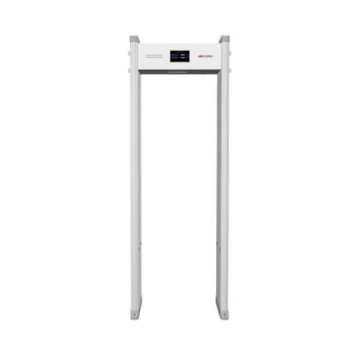 [HIKVISIONDIGITALTECHNOLOGY_ISD-SMG1118L] Hikvision Digital Technology Arco Detector de Metales de 18 Zonas con Pantalla de 7 Pulgadas / Conteo de personas y Alarmas / Ajuste de Sensibilidad e Interferencias