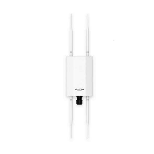 [ALTAITECHNOLOGIES_CX600] Altai Technologies Punto de Acceso Súper WiFi 6 para Exterior,  Hasta 250 m de Cobertura, Doble Banda Simultanea, 574 Mbps en 2.4 GHz y 1.2 Gbps en 5GHz,  256 Usuarios Concurrentes  por Banda