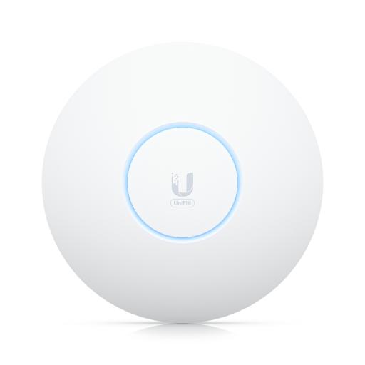 [UBIQUITINETWORKS_U6-ENTERPRISE] Ubiquiti Networks Punto de Acceso UniFi WiFi 6E Enterprise, alta densidad, hasta 600 usuarios, Mu-MIMO 4x4, bandas 2.4/5/6 Ghz, (1) puerto RJ45 2.5G (POE+ no incluido)
