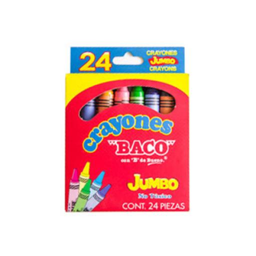 [BACO_CY012] Baco CRAYON BACO TRIANGULAR JUMBO C/24