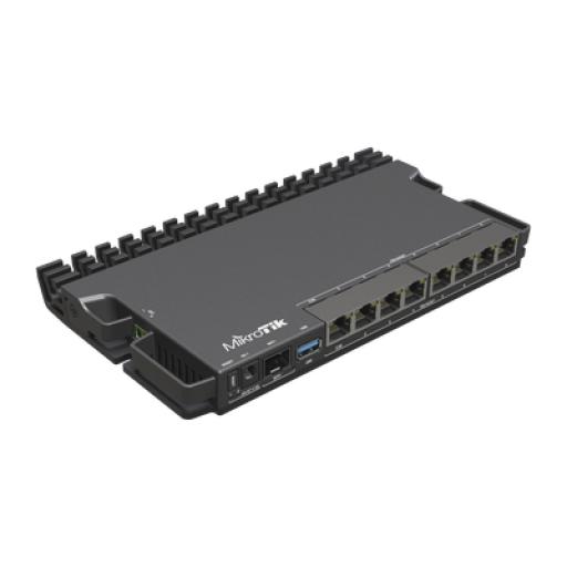 [MIKROTIK_RB5009UPR+S+IN] Mikrotik RB5009UPr+S+IN 8 puertos PoE in/out, 1 SFP+, Solo RouterOS v7