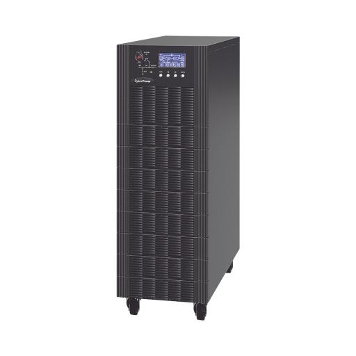[CYBERPOWER_HSTP3T20K100P10M] CyberPower UPS Trifásico de 20 kVA/18 kW, Topología Online Doble Conversión, Voltaje de 208/220 Vca de L-L, Respaldo de 10 Minutos al 100% de Carga, Incluye Módulo y Banco de Baterías 