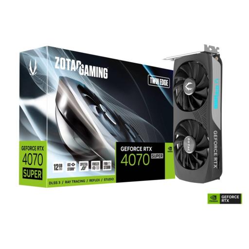 [ZOTAC_ZT-D40720E-10M] Tarjeta de video Zotac GAMING GeForce RTX 4070 SUPER Twin Edge 12GB
