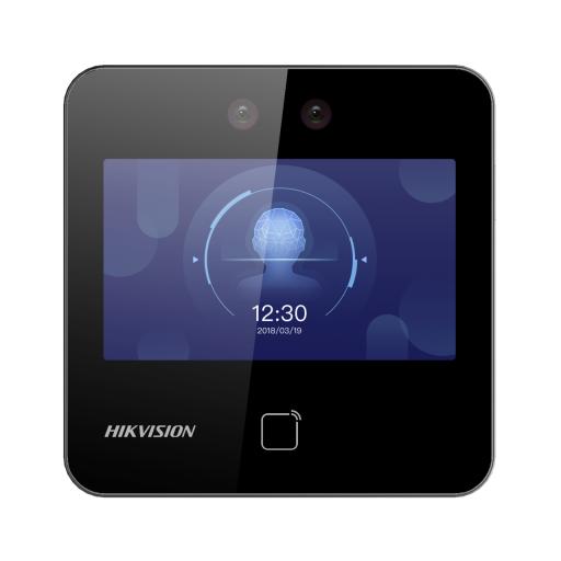 [HIKVISIONDIGITALTECHNOLOGY_DS-K1T343MWX] Hikvision Digital Technology Terminal Min Moe WiFi / Touch de Reconocimiento Facial Ultra Rápido para ASISTENCIA y Control de ACCESO / 1500 Rostros y 3,000 tarjetas /  Lee códigos QR / Videoportero / Detección de Cubrebocas