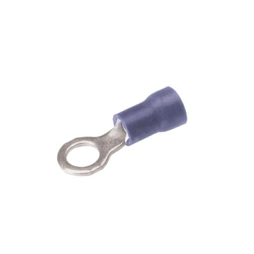 [HUBBELLBURNDY_HUB-TP-1414] HUBBELL BURNDY Zapata Terminal de Ojillo  para Tornillo 1/4 in (6 mm) calibre 16-14 AWG con aislamiento de vinilo.