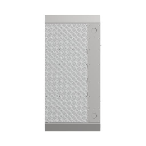 [HIKVISIONDIGITALTECHNOLOGY_DS-K3B601-BASE900-M] Hikvision Digital Technology Base ADICIONAL para Torniquetes de la serie DS-K3B501 y DS-K3B601/ Para carril adicional de 90 cms / Requiere DS-K3B601-BASE900-S