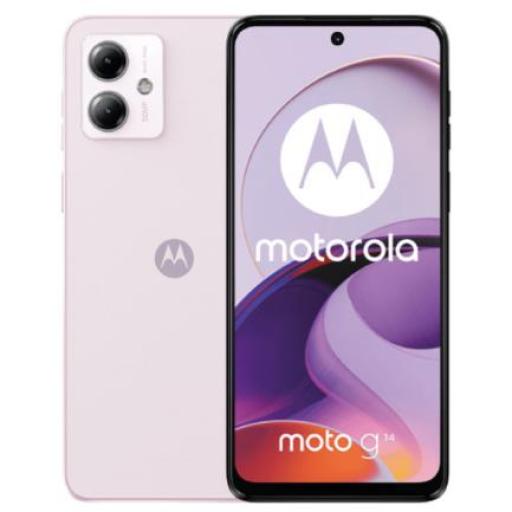 [MOTOROLA_PAYE0044MX] Motorola Smartphone Motorola G14 6.5" 128GB/4GB Cámara 50MP+2MP/8MP Android 13 Color Lila