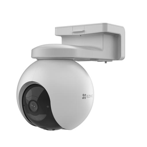 [EZVIZ_CS-EB8-4G] EZVIZ Camara de Batería Recargable  / 4G Multicarrier /  Compatible con Panel Solar CS-CMT-SOLARPANEL-E conector Tipo C / Seguimiento Inteligente / Visión Nocturna a Color / Detección humana  / Exterior Con Potección