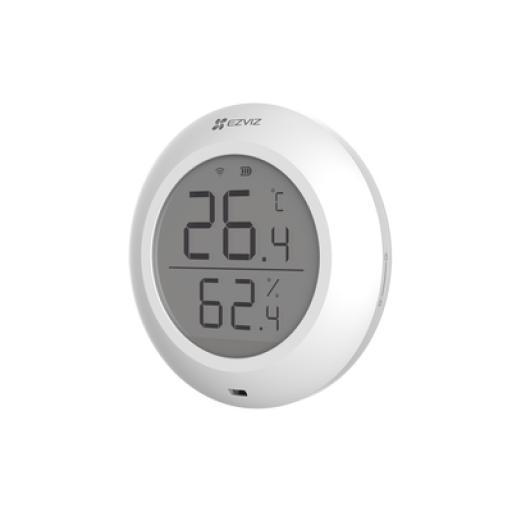 [EZVIZ_CS-T51C] EZVIZ Sensor de Temperatura y Humedad / Compatible con Hub CS-A3 / Protocolo Zigbee 