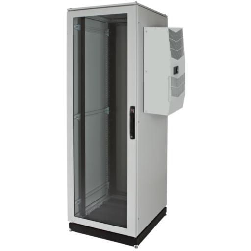 [HOFFMAN_PDCP2078GAC] HOFFMAN Gabinete de Telecomunicaciones ProLine V/D, 700 mm de Ancho, 800 mm de Profundidad, Compatible Con Aire Acondicionado Tipo G28, 42 UR, Color Gris Claro
