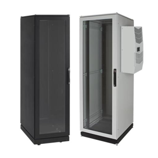 [HOFFMAN_PDCP2078GAC] HOFFMAN Gabinete de Telecomunicaciones ProLine V/D, 700 mm de Ancho, 800 mm de Profundidad, Compatible Con Aire Acondicionado Tipo G28, 42 UR, Color Gris Claro
