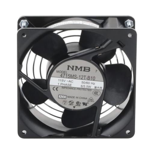 [HOFFMAN_A4AXFNGQ] HOFFMAN Ventilador Axial Compacto, de 4 Pulgadas, 49 CFM, 115 Vca, De Acero, Color Negro