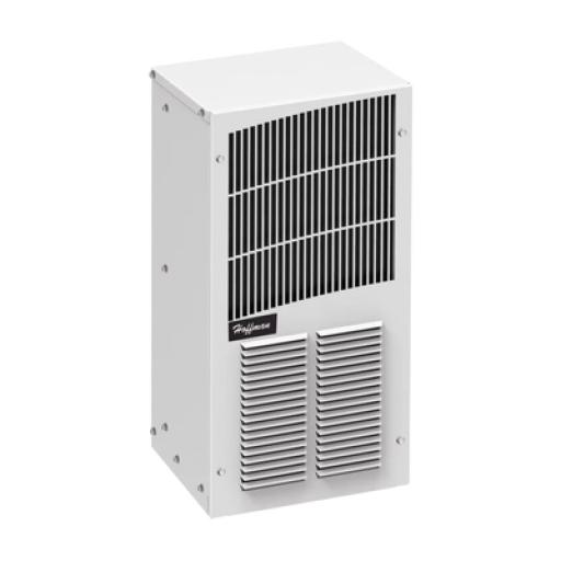[HOFFMAN_T200216G150] HOFFMAN Aire Acondicionado Compacto Para Exterior, Uso en Gabinetes de Telecomunicaciones de Grado Industrial, Frío/Calor T20, 2000 BTU, 115 Vca, de Acero, Color Gris