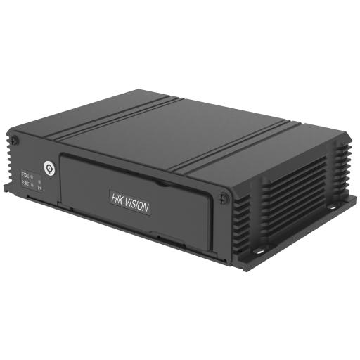 [HIKVISIONDIGITALTECHNOLOGY_AE-MD5043(1T/SSD)] Hikvision Digital Technology DVR Móvil 1080p (2 Megapixel) / 4 Canales TURBO / Sensor G / Compatible IA / Soporta 2 HDD / Alarmas I/O / Salida de Video