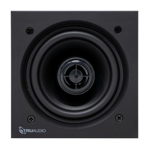 [TRUAUDIO_LFS] TRUAUDIO Altavoz de techo de 2 vias | woofer de 4in | Tweeter de 0.5in | 5-50 watts | 8 Ohms