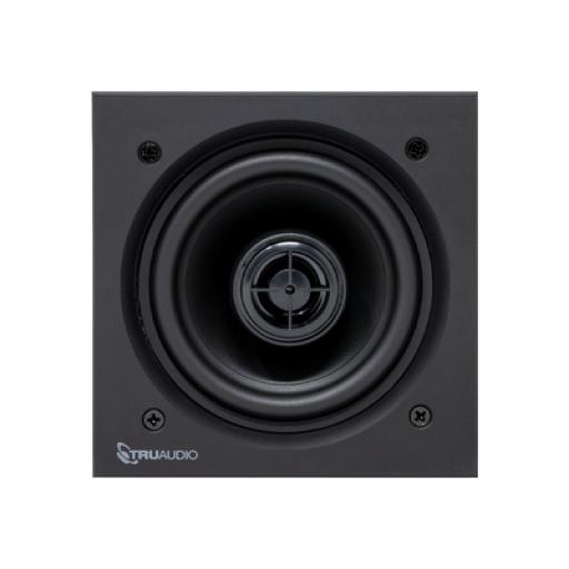[TRUAUDIO_LFS] TRUAUDIO Altavoz de techo de 2 vias | woofer de 4in | Tweeter de 0.5in | 5-50 watts | 8 Ohms