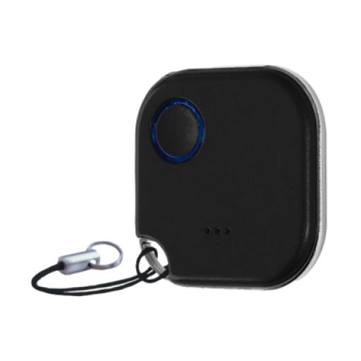 [SHELLY_SHELLYBTBTNBL] SHELLY Botón Bluetooth Inalámbrico color Negro, programe escenas de Shelly y ejecútelas con uno o varios clic