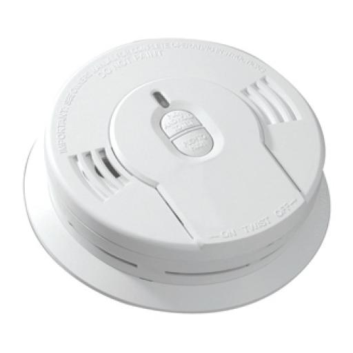 [KIDDE_I9010-1] KIDDE Detector Autónomo de Humo │ Sensor Iónico │ Batería de Litio Sellada no Reemplazable Hasta 10 Años de Duración│ Pieza │ Modelo 210086971