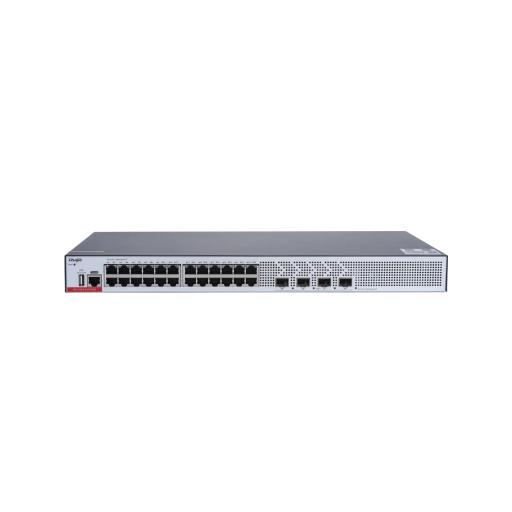 [RUIJIE_RG-CS83-24GT4XS] RUIJIE Switch de Acceso Capa 3 con doble Chip para Alta Disponibilidad Ideal en Redes Empresariales con 24 puertos Gigabit y 4 SFP+ 10Gb