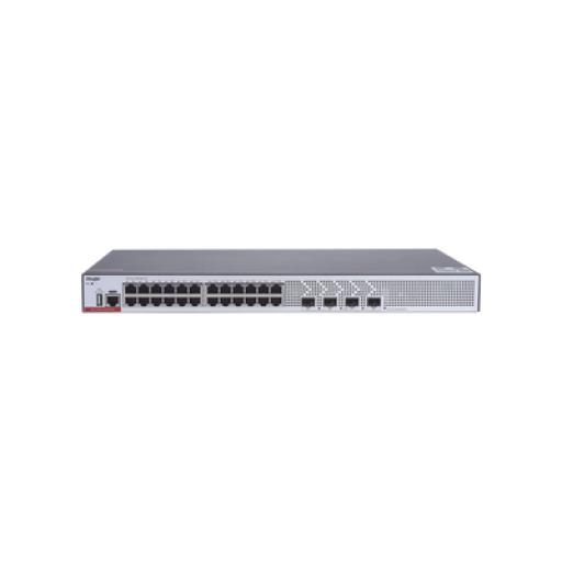 [RUIJIE_RG-CS83-24GT4XS] RUIJIE Switch de Acceso Capa 3 con doble Chip para Alta Disponibilidad Ideal en Redes Empresariales con 24 puertos Gigabit y 4 SFP+ 10Gb