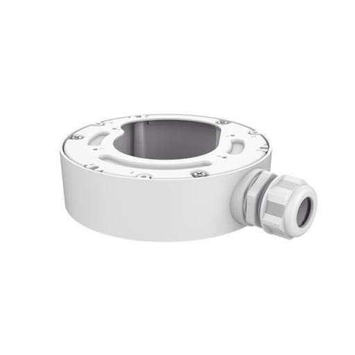 [HIKVISIONDIGITALTECHNOLOGY_DS-2280ZJ-WA140] Hikvision Digital Technology Caja de Conexión / Compatible con cámaras Fisheye IP / DS-2CD63C5G1-IVS y DS-2CD6365G1-IVS / Uso en Exterior 