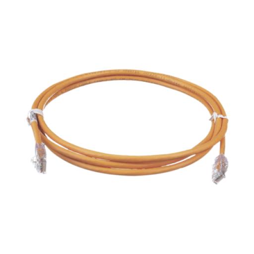 [PANDUIT_UTPSP7ORY] Panduit Cable de Parcheo TX6, UTP Cat6, 24 AWG, CM, Color Naranja, 7ft