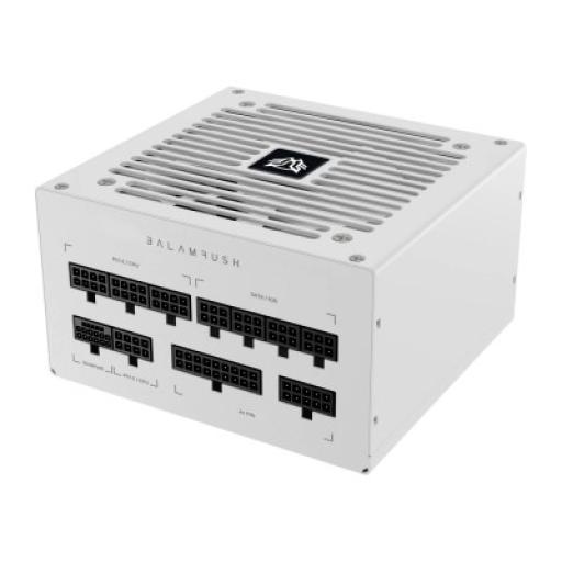 [BALAMRUSH_BR-937627] BALAMRUSH FUENTE DE PODER BALAM RUSH (BR-937627) MAGNETAR 1250W,80 PLUS PLATINO,FULL MODULAR,VENT 120MM,BLANCO