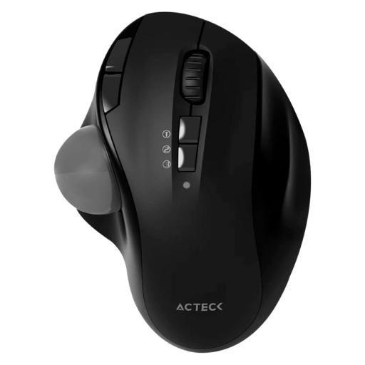 [ACTECK_AC-936309] MOUSE INALAMBRICO ACTECK (AC-936309) VIRTUOS ART MI790,RF USB,BT,OPTICO,2400 DPI,RECARGABLE,NEGRO