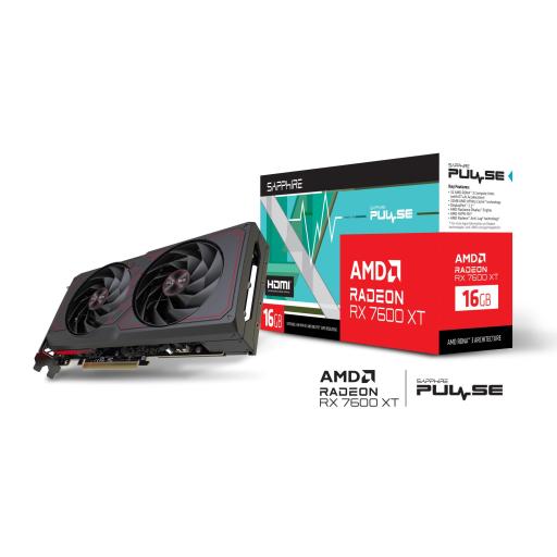 [SAPPHIRE_11339-04-20G] Tarjeta de video Sapphire AMD Radeon RX 7600 XT 16GB 128-bit GDRR6