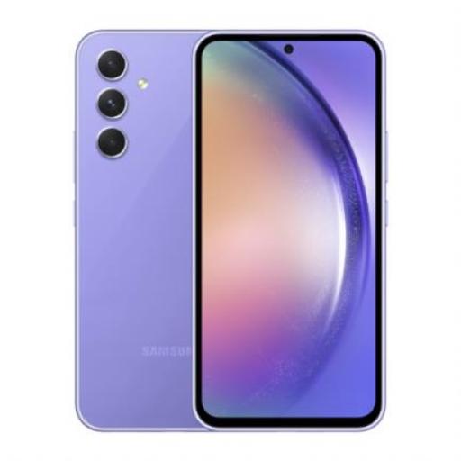 [SAMSUNG_SM-A546ELVFLTM] Samsung Smartphone Samsung A54 5G 6.4" 128GB/8GB Cámara 50P+12MP+5MP/32MP Octacore Android 13 Color Violeta