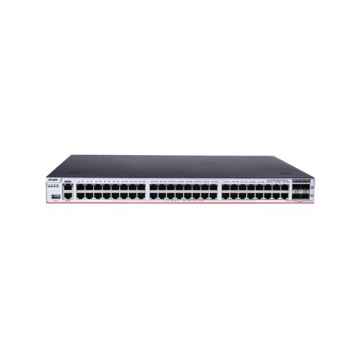 [RUIJIE_RG-CS85-48GT4XS-D] RUIJIE Switch Core Administrable Capa 3 con 48 puertos Gigabit + 4 SFP+ para fibra 10Gb, gestión gratuita desde la nube.