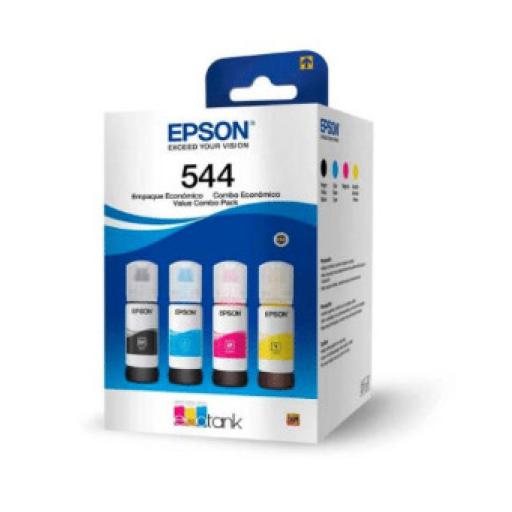 [EPSON_T544520-4P] Epson - T544520-4P - Ink tank - Color - Pack full set  L1110