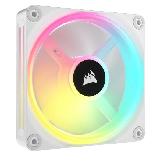[CORSAIR_CO-9051006-WW] VENTILADOR GABINETE CORSAIR (CO-9051006-WW) ICUE LINK QX120 RGB,3 FAN,120MM,DOMO MAGNETICO,BLANCO