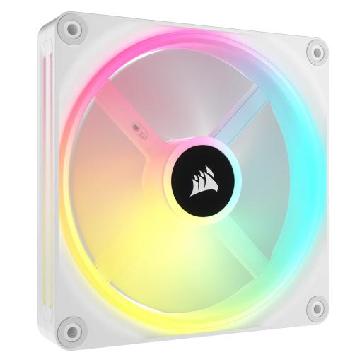 [CORSAIR_CO-9051007-WW] VENTILADOR GABINETE CORSAIR (CO-9051007-WW) ICUE LINK QX140 RGB,1 FAN,140MM,DOMO MAGNETICO,BLANCO