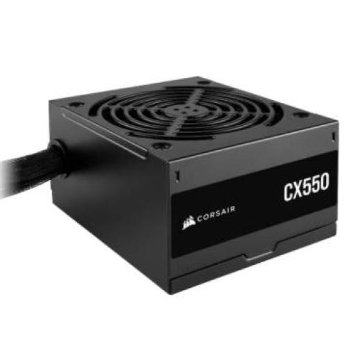 [CORSAIR_CP-9020277-NA] FUENTE DE PODER CORSAIR (CP-9020277-NA) CX550,550W,80 PLUS BRONZE,3 SATA,2 PCIE,VENT 120MM,NEGRO