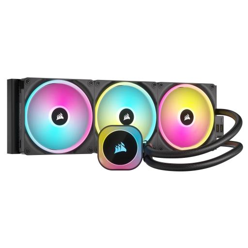 [CORSAIR_CW-9061004-WW] VENTILADOR P/CPU CORSAIR (CW-9061004-WW) ICUE LINK H170I RGB AIO,420MM,3 FAN,NEGRO