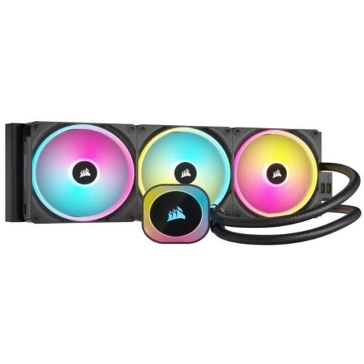 [CORSAIR_CW-9061004-WW] VENTILADOR P/CPU CORSAIR (CW-9061004-WW) ICUE LINK H170I RGB AIO,420MM,3 FAN,NEGRO