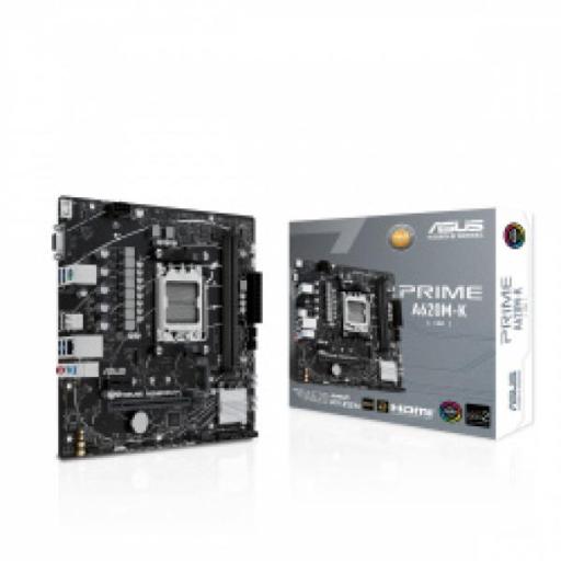 [ASUS_PRIME A620M-K-CSM] Tarjeta madre ASUS Micro-ATX PRIME A620M-K-CSM S-AM5 AMD A620 96GB