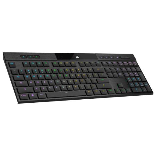 [CORSAIR_CH-913A01U-NA] TECLADO MECANICO CORSAIR (CH-913A01U-NA) K100 AIRWIRELESS RGB,CHERRY MX ULTRA,ULTRADELGADO,NEGRO