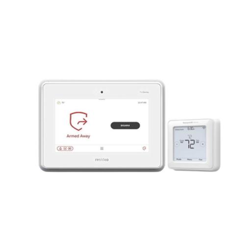 [HONEYWELLHOMERESIDEO_PROA7T6ZW] HONEYWELL HOME RESIDEO Kit de Panel de Alarma con Pantalla Touch con Termostato T6 Pro Z-Wave