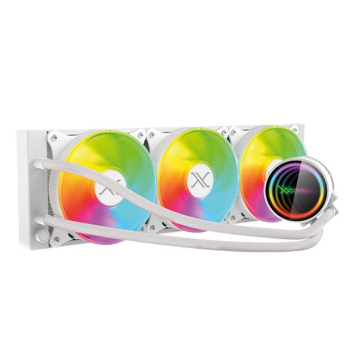 [STYLOS_XZCO411W] Stylos ENFRIAMIENTO LIQUIDO XZEAL XZ 4 3FANX120MM ARGB INTEL AMD 800 2200