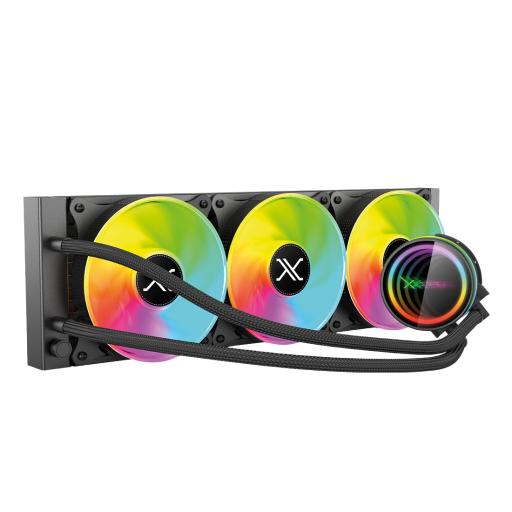 [STYLOS_XZCO411B] Stylos ENFRIAMIENTO LIQUIDO XZEAL XZ 4 3FANX120MM ARGB INTEL AMD 800 2200R