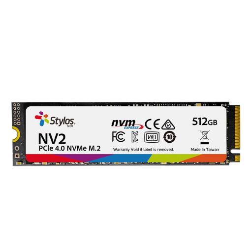 [STYLOS_STMSSDM21B] UNIDAD ESTADO SOLIDO STYLOS 512 GB M2 NVME EXPRESS V L 3000MB S V E