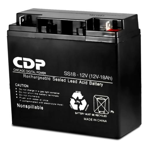 [CDP_SLB12-18] CDP SLB12-18 BATERIA DE PLOMO ACIDO SECA SELLADA 12VDC-18AH