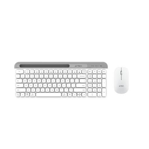 [REVKO_AC-936262] Revko COMBO CREATOR VIRTUOS SILK MK72 0 2 EN 1 INALMBRICO 2 4 GHZ BLANCO