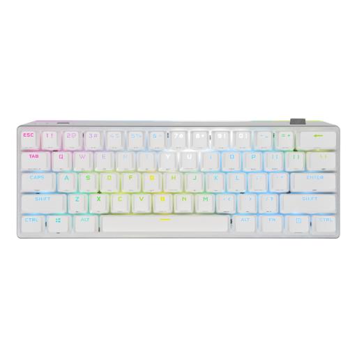 [CORSAIR_CH-9189110-NA] TECLADO MECANICO CORSAIR (CH-9189110-NA) K70 PRO MINI WIRELESS RGB,60%,SWITCH CHERRY MX RED,BLANCO